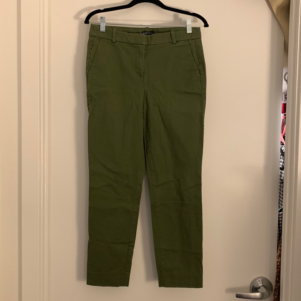 J. Crew Mercantile Green Pant